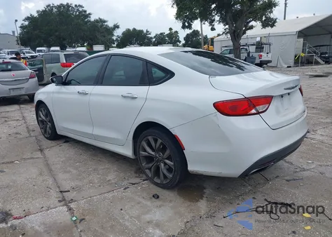 2015 Chrysler 200 S from USA, damaged, VIN 1C3CCCBBXFN554148